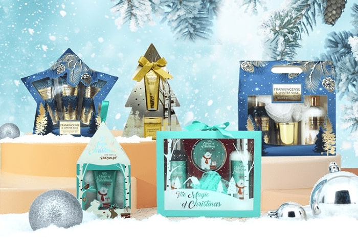 El set de regalo de baño perfecto para Navidad