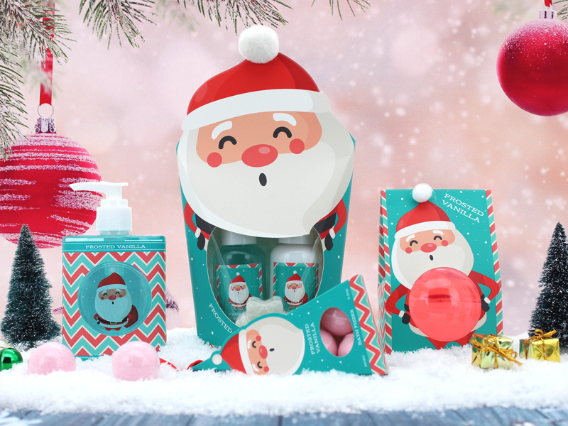 Mini set de regalo de baño navideño: ¿el regalo festivo perfecto para relajarse?