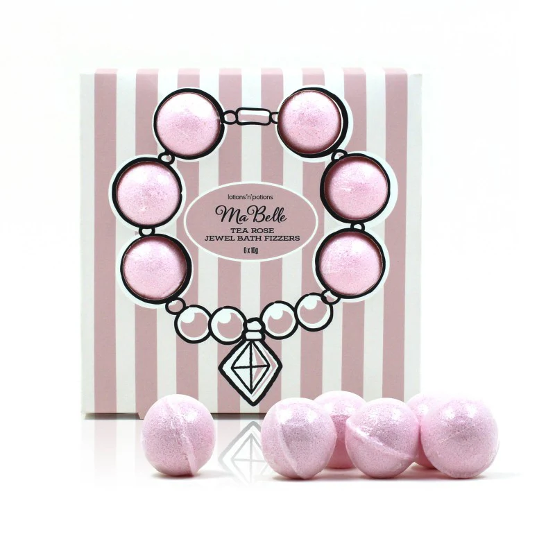 Bombas de baño en caja de regalo