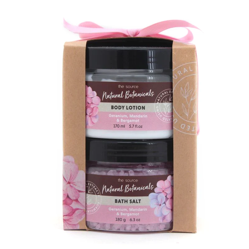 Sets de regalo de baño natural